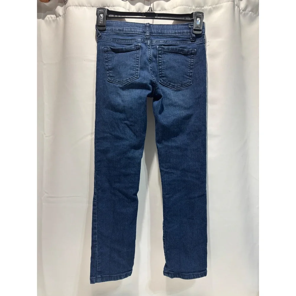 The Children's Place Skinny Jeans Kids Size 8 Dark Wash‎ Adjustable Waist Denim